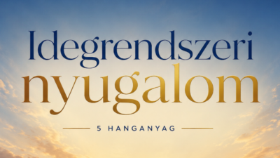 Az idegrendszeri nyugalom